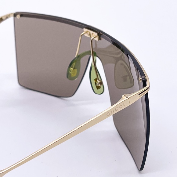 NEW GUCCI GG1096S 002 UNISEX SHIELD SUNGLASSES GUCCI GG1096S - Picture 9 of 14